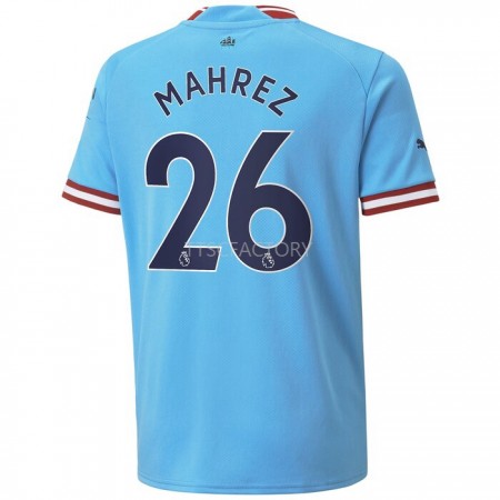 Billiga Fotbollströjor Manchester City Mahrez 26 Hemma tröja 2022/23 Kortärmad